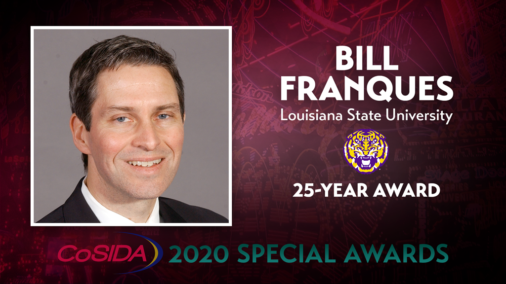 2020 Special Awards Salute: Bill Franques (LSU), 25-Year Award